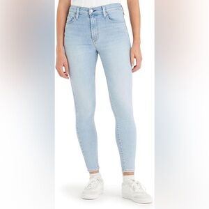 Levi's 720 high rise skinny Women's Sky Blue Skinny Jeans